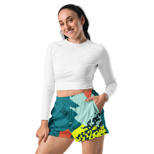 Recycelte Sport-Shorts für Damen